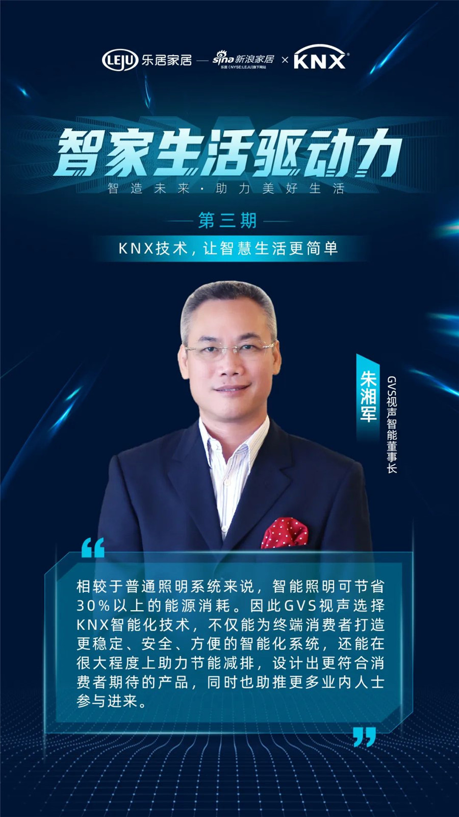 GVS&KNX協(xié)會(huì)連麥新浪家居：KNX技術(shù)，讓智慧生活更簡(jiǎn)單